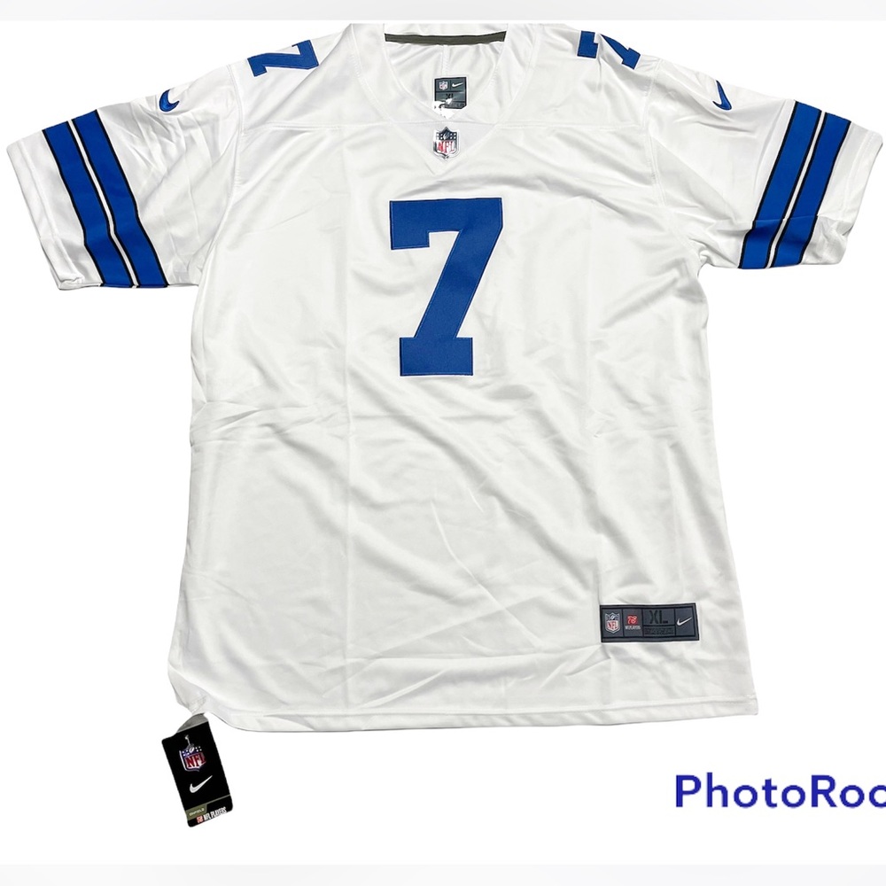 Brand New Trevon Diggs Dallas Cowboys #7 Jersey Men’s Size L WHITE